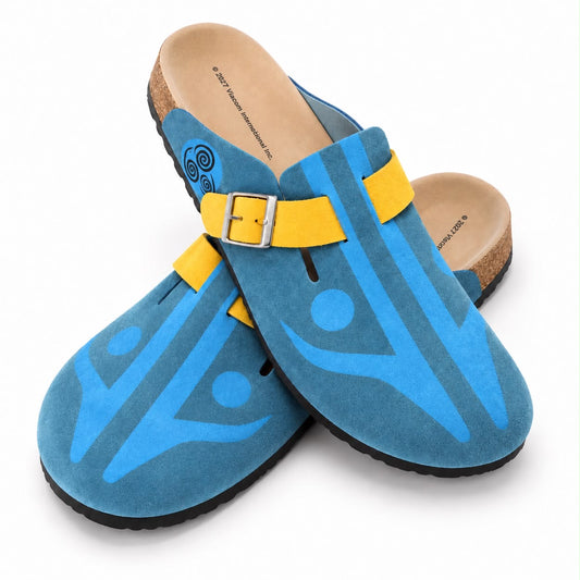 PRE-ORDER: TAGHA BLUE CLOGS