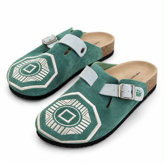 PRE-ORDER: BOLIN GREEN CLOGS