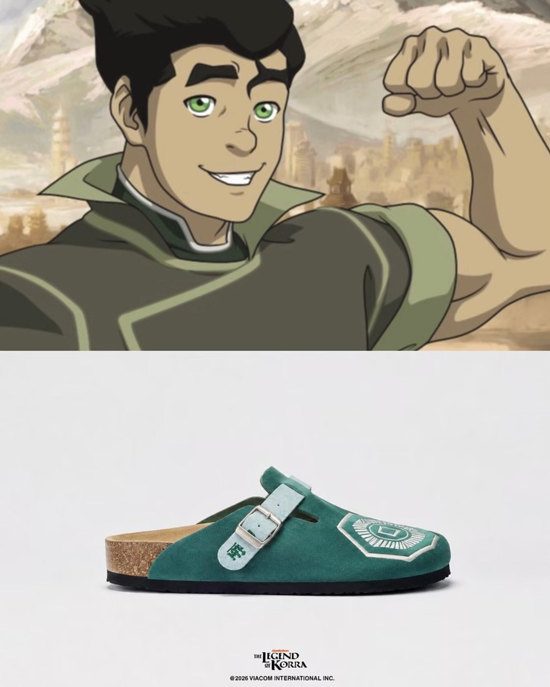 PRE-ORDER: BOLIN GREEN CLOGS