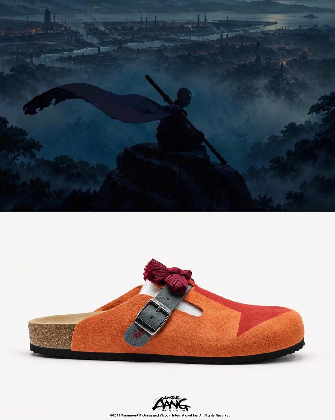 PRE-ORDER: AANG ORANGE CLOGS