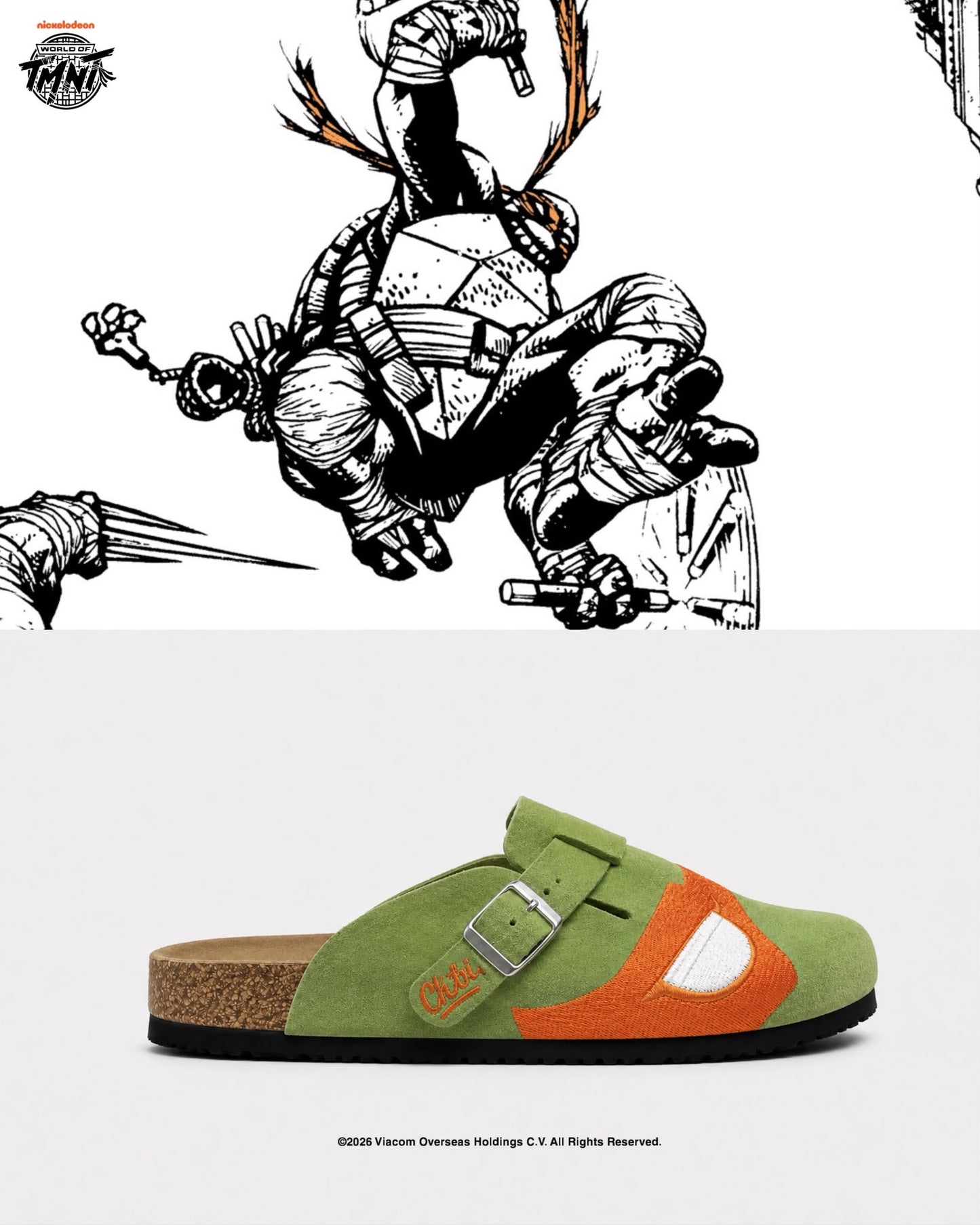 PRE-ORDER: MICHAELANGELO CLOGS